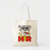 Je kunt Hero niet zonder personele middelen verspr Tote Bag (Voorkant)