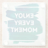 Je kunt het doen 2 glazen onderzetter (Achterkant)