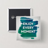 Je kunt het doen 2 vierkante button 5,1 cm (Voorkant /achterkant)