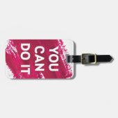 Je kunt het doen 3 bagagelabel (Voorkant horizontaal)