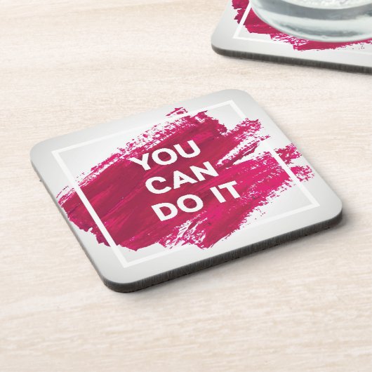 Je kunt het doen 3 bier onderzetter (Linkerzijde)