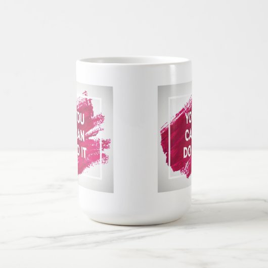 Je kunt het doen 3 koffiemok (Center)