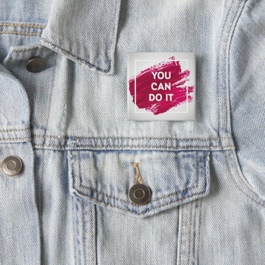 Je kunt het doen 3 vierkante button 5,1 cm (In situ)