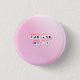 Je kunt het doen Badge Ronde Button 3,2 Cm