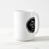 Je kunt het doen - Coffee Funny Koffiemok (Voorkant rechts)