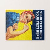 Je kunt het doen door de Riveter te rosie Legpuzzel (Horizontaal)