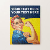 Je kunt het doen door de Riveter te rosie Legpuzzel (Verticaal)