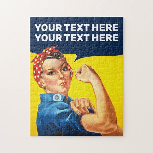 Je kunt het doen door de Riveter te rosie Legpuzzel (Verticaal)