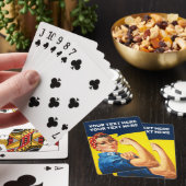 Je kunt het doen door de Riveter te rosie Pokerkaarten (Insitu)