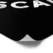 Je kunt het doen Escargot voor het slak Pun Dark B Poster (Hoek)