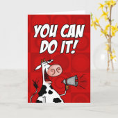 Je kunt het doen! kaart (Gele Bloem)