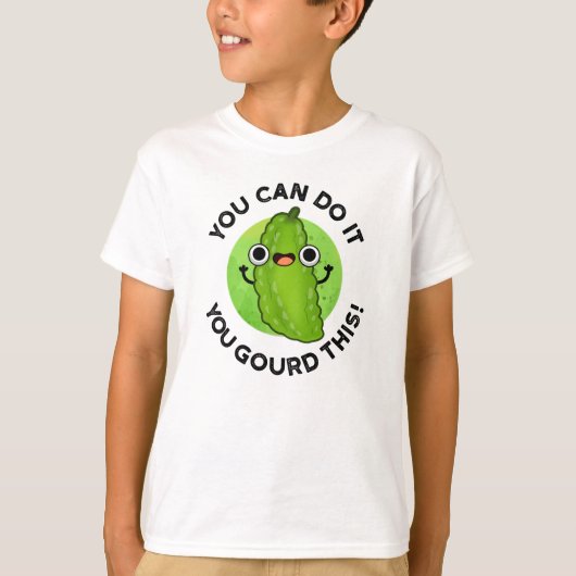 Je kunt het doen met deze grappige Veggie Pun. T-shirt (Voorkant)