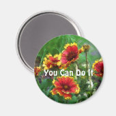 Je kunt het doen met Motivatie magneet (Voorkant / Achterkant)