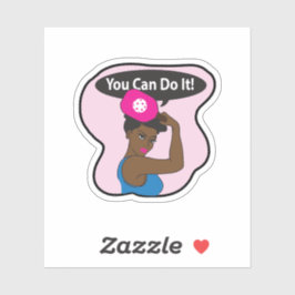 Je kunt het doen met Pickleball (b) Sticker
