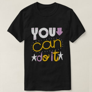 Je kunt het doen Modern Mannen Tshirts