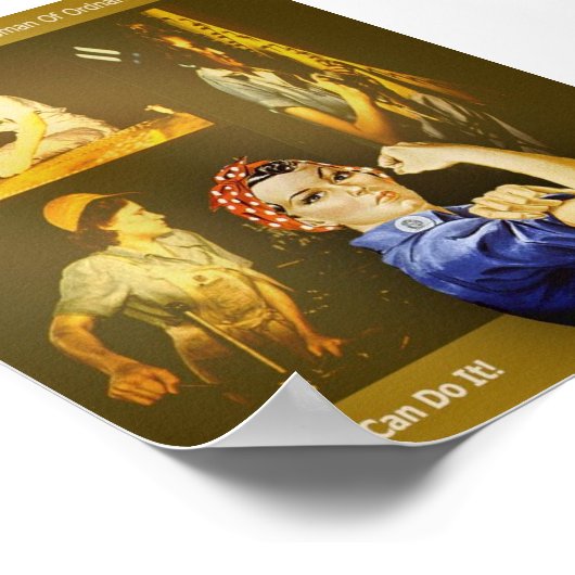 Je kunt het doen! -Poster Poster (Hoek)