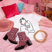 Je kunt het doen - Rosie de Riveter schitteren T-shirt