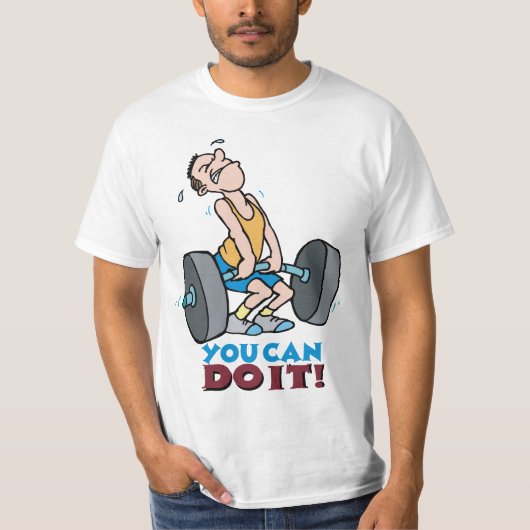 Je kunt het doen - Word Play T-shirt (Voorkant)