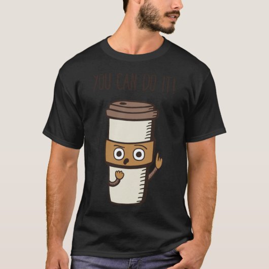 Je kunt het grappig kamperen t-shirt (Voorkant)