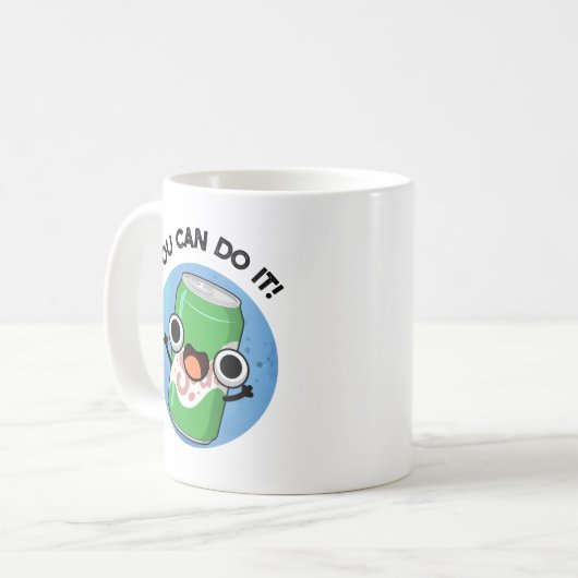 Je kunt het grappige Soda Pop doen Koffiemok (Voorkant links)