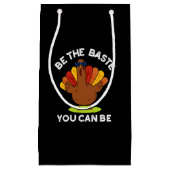 Je kunt het grappige Turkije zijn dat de donkere h Klein Cadeauzakje (Voorkant)