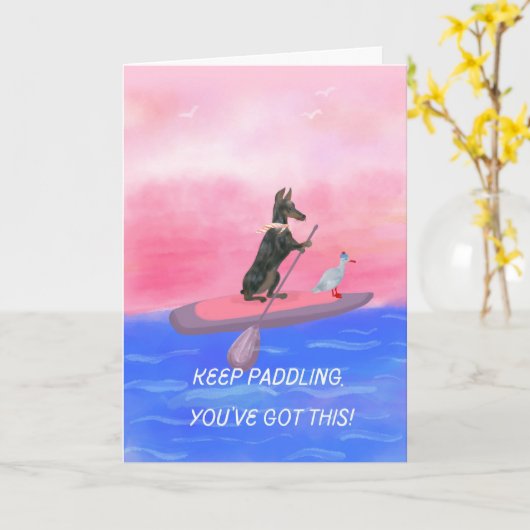 Je Kunt Het Inspiratiekaart Kaart (Gele Bloem)