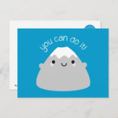 Je kunt het! Kawaii Mt Fuji Briefkaart (Voorkant / Achterkant)
