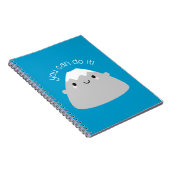 Je kunt het! Kawaii Mt Fuji Notitieboek (Rechterzijde)