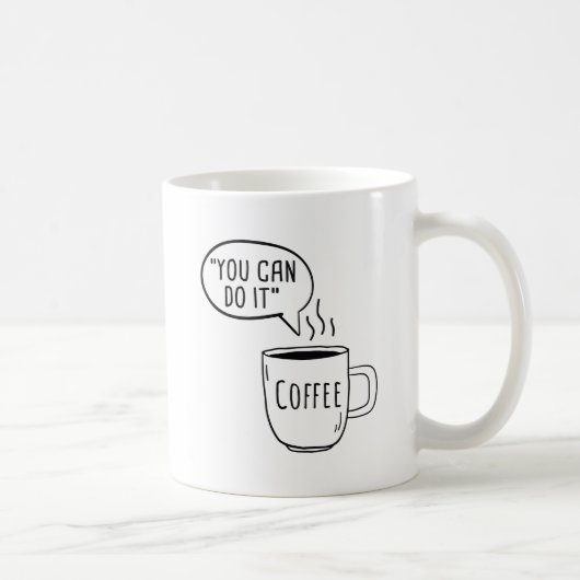 Je Kunt Het Koffie Koffiemok (Rechts)
