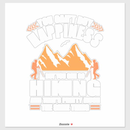 Je kunt het liefhebben en geluk kopen sticker (Vel)