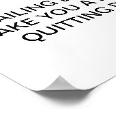 JE KUNT HET MAKEN. POSTER (Hoek)