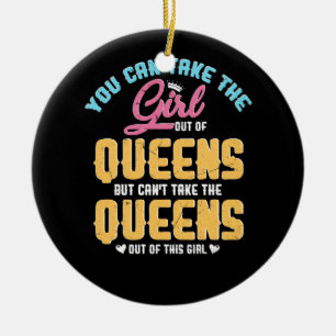 Je kunt het meisje uit de koninginnen halen door t keramisch ornament