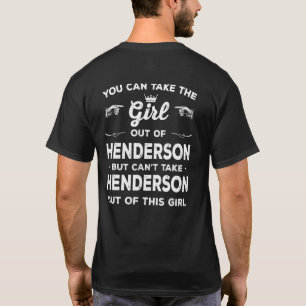 Je kunt het meisje uit Henderson Nevada meisje hal T-shirt