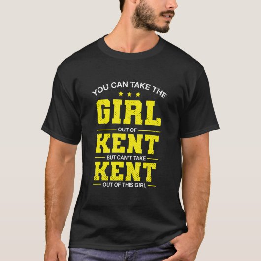 Je kunt het meisje uit Kent Washington Girlf halen T-shirt (Voorkant)