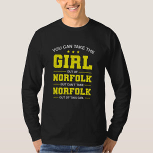 Je kunt het meisje uit Norfolk Virginia Girl halen T-shirt