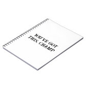 Je Kunt Het Motivatie Notitieboek (Linkerzijde)