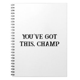 Je Kunt Het Motivatie Notitieboek