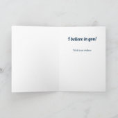 Je Kunt Het Motivational Quotes Kaart (Binnen)