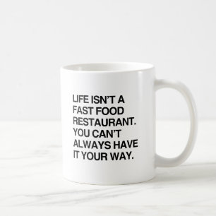JE KUNT HET NIET ALTĲD NAAR JE ZIN HEBBEN.png Koffiemok