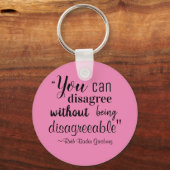 Je kunt het niet eens worden zonder onaangename RB Sleutelhanger (Voorkant)