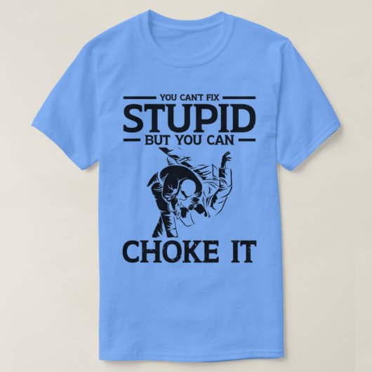 Je kunt het niet oplossen, maar je kan het stikken t-shirt (Design voorkant)