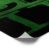 Je kunt het niet oplossen, maar je kunt het eruit poster (Hoek)