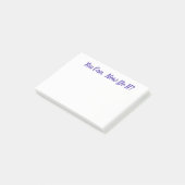 Je kunt het nu doen! Post it Note Pad (Schuin)