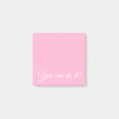 Je kunt het roze doen post-it® notes (Voorkant)