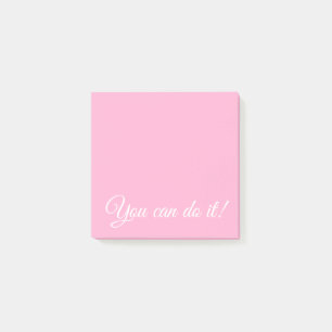 Je kunt het  roze doen post-it® notes