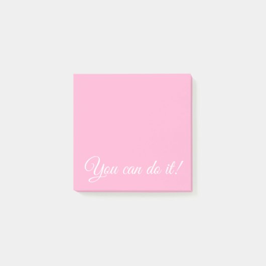 Je kunt het roze doen post-it® notes (Voorkant)