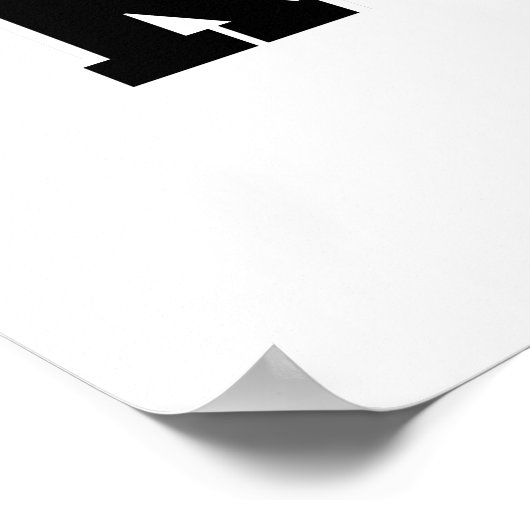 Je kunt het Ruth niet aan. Poster (Hoek)