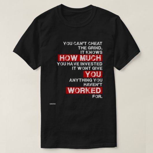 Je kunt het shirt van de drijfveer van het succes  (Design voorkant)