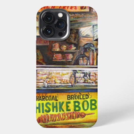 Je kunt hier niet mee concurreren iPhone hoesje (Achterkant)