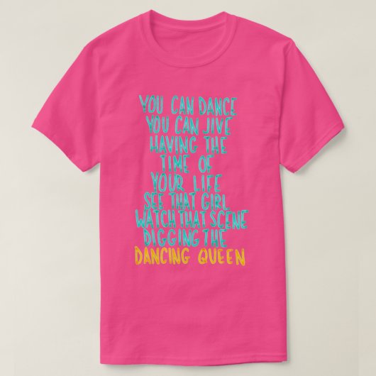 Je kunt je best doen. t-shirt (Design voorkant)